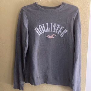Gray. Women size small. Hollister sweatshirt.